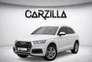 Audi Q5 45 TFSI Quattro 2.0L  l AED 1,665 P.M l 0% Down Payment l Quattro l 1 Year Warranty