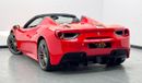 Ferrari 488 Spider 2017 Ferrari 488 Spider, 2026 Ferrari Warranty, Ferrari Service History, GCC