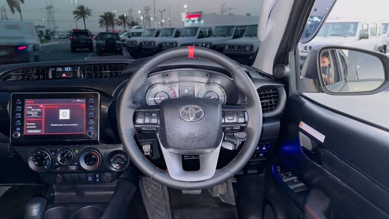 Toyota Hilux GR KIT INSTALLED | AFTER MARKET SIDE FENDERS | 2.8L DIESEL | RHD | REAR VIEW CAMERA