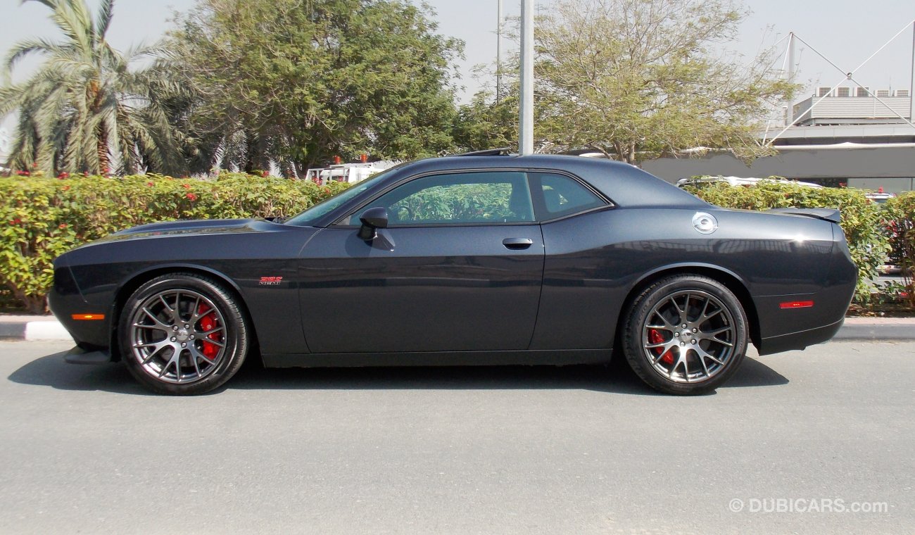 Dodge Challenger 2016 # SRT# 6.4-L V8 HEMI #GCC #ACC # BLISS # SUNROOF # 3 Yrs-60k km Dealer WNTY * RAMADAN OFFER *