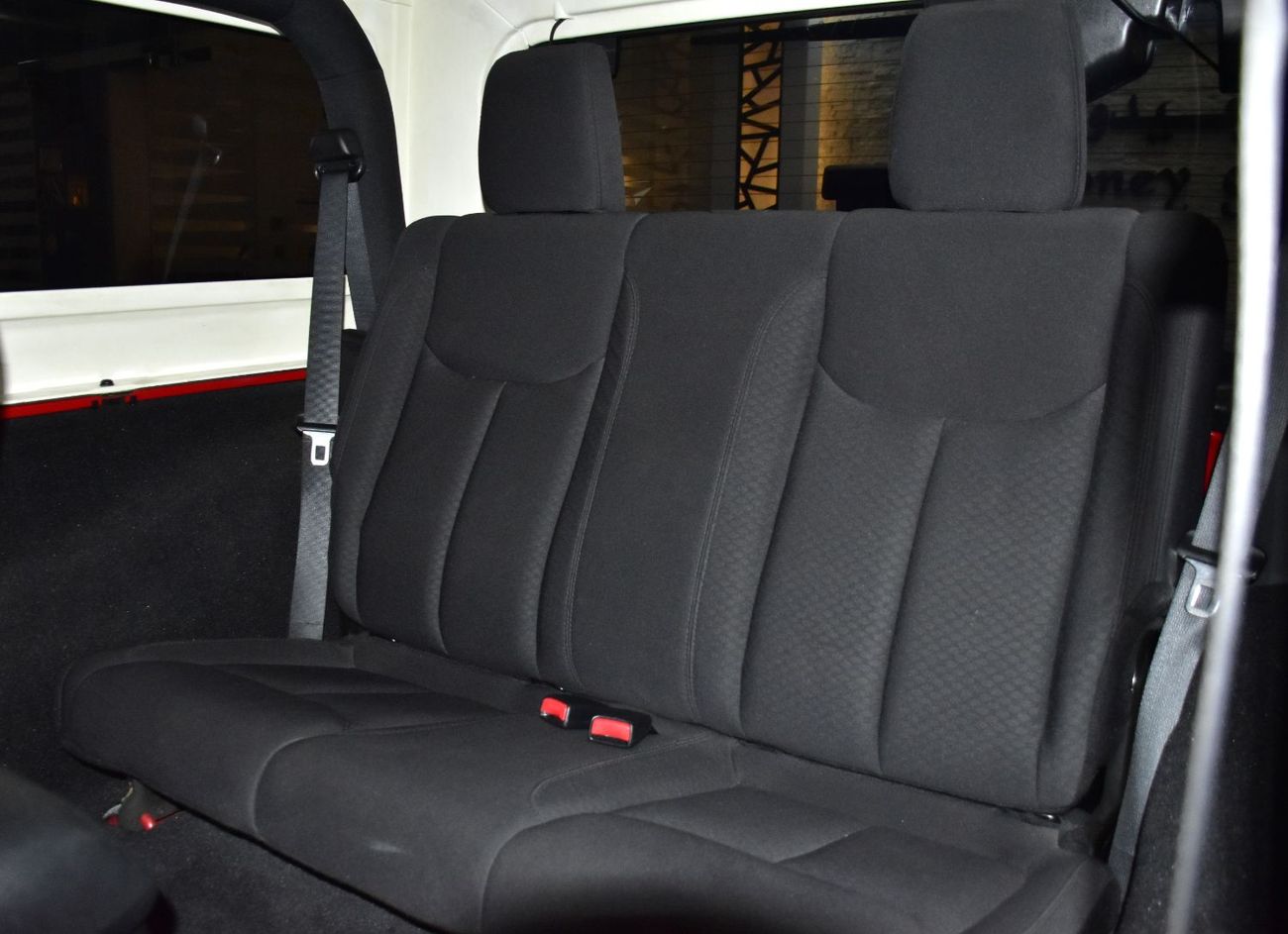 Jeep Wrangler EXCELLENT DEAL for our Jeep Wrangler Sport ( 2014 Model ) in Red Color GCC Specs