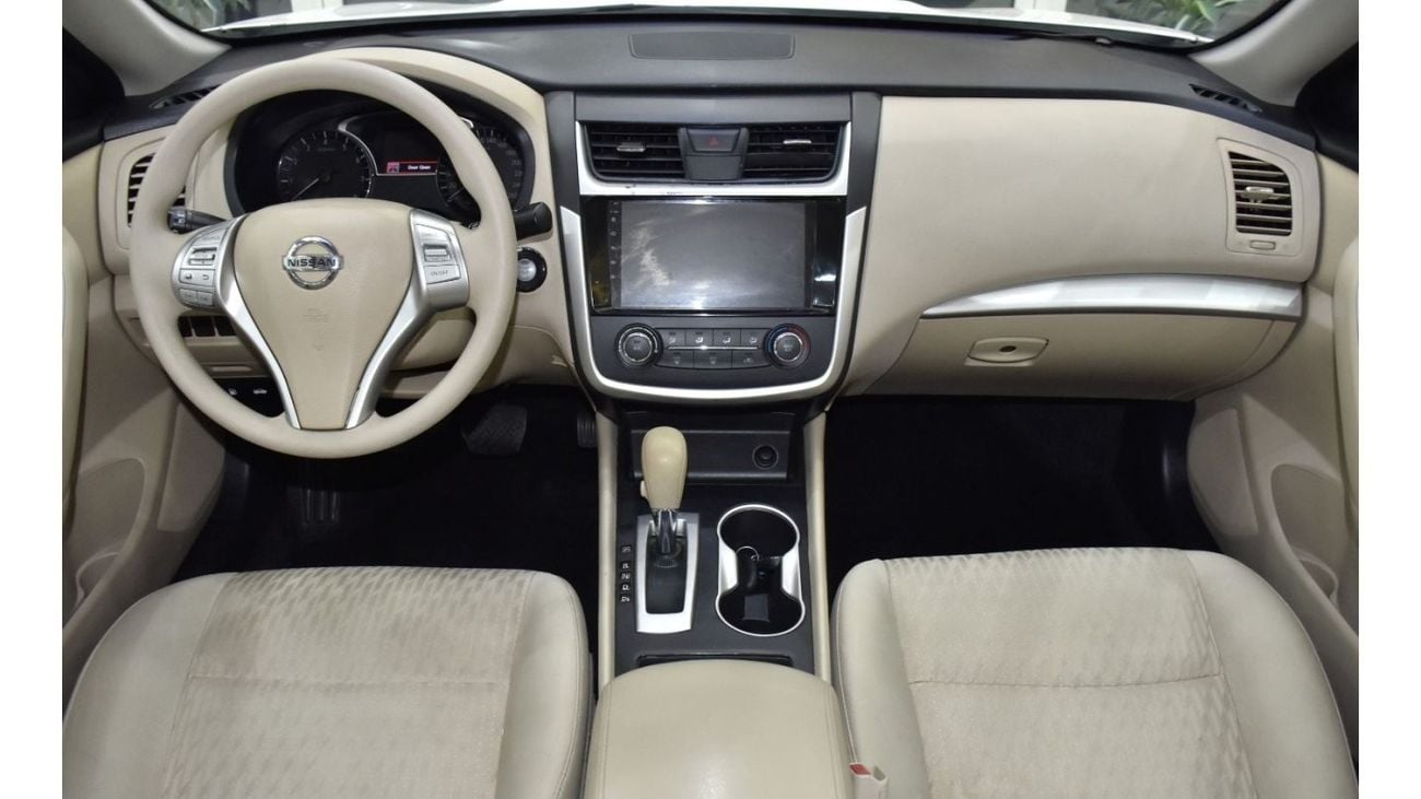 Nissan Altima EXCELLENT DEAL for our Nissan Altima 2.5 S ( 2018 Model ) in White Color GCC Specs