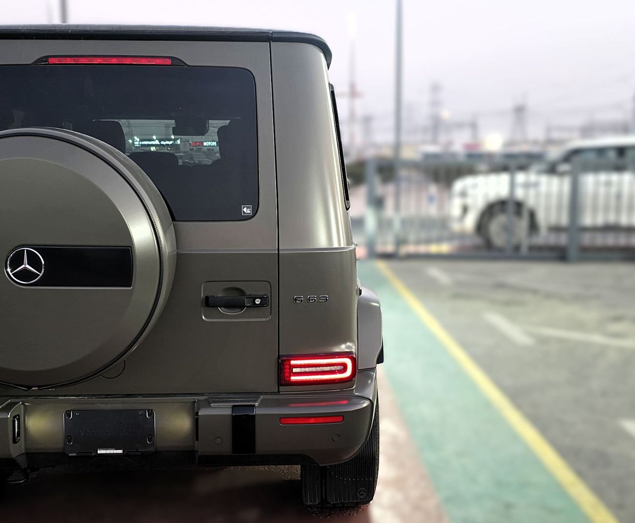 مرسيدس بنز G 63 AMG Used Mercedes AMG G63  4.0L V8 BiTurbo Full Option Mut Brown  Color 2021 Model