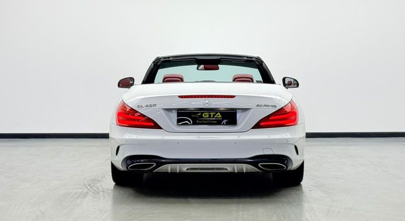 مرسيدس بنز SL 400 ستاندارد مرسيدس SL 400 AMG موديل 2018، سجل صيانة كامل، كاملة المواصفات، بحالة ممتازة، خليجية
