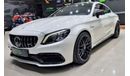 Mercedes-Benz C 63 Coupe MERCEDES C63S GCC 2019 FULL SERVICE HISTORY FROM GARGASH UNDER WARRANTY TILL 2024 FOR 349K AED