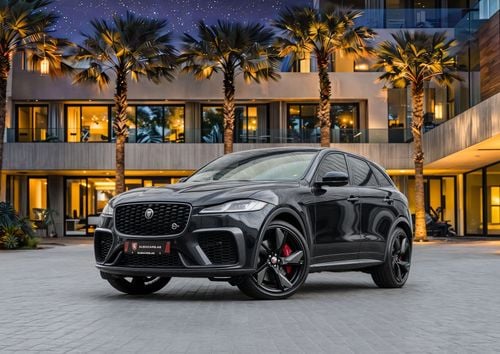 Jaguar F Pace F-Pace SVR | 5,484 P.M | 0% Downpayment | FULL AL TAYER HISTORY! | Ramadan Offer!