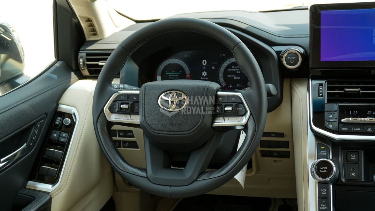 تويوتا لاند كروزر VXR LC300 3.5L V6 HEV 457TT 7-SEATER | JBL 4WD AT 2026MY