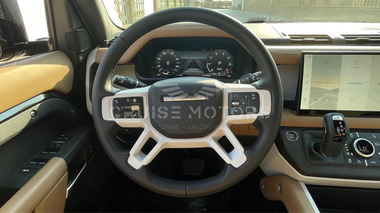 Land Rover Defender P400 110 X-Dynamic SE 3.0L (5 Seater) | LHD | SANTORINI BLACK | WITH 5-YR WARRANTY