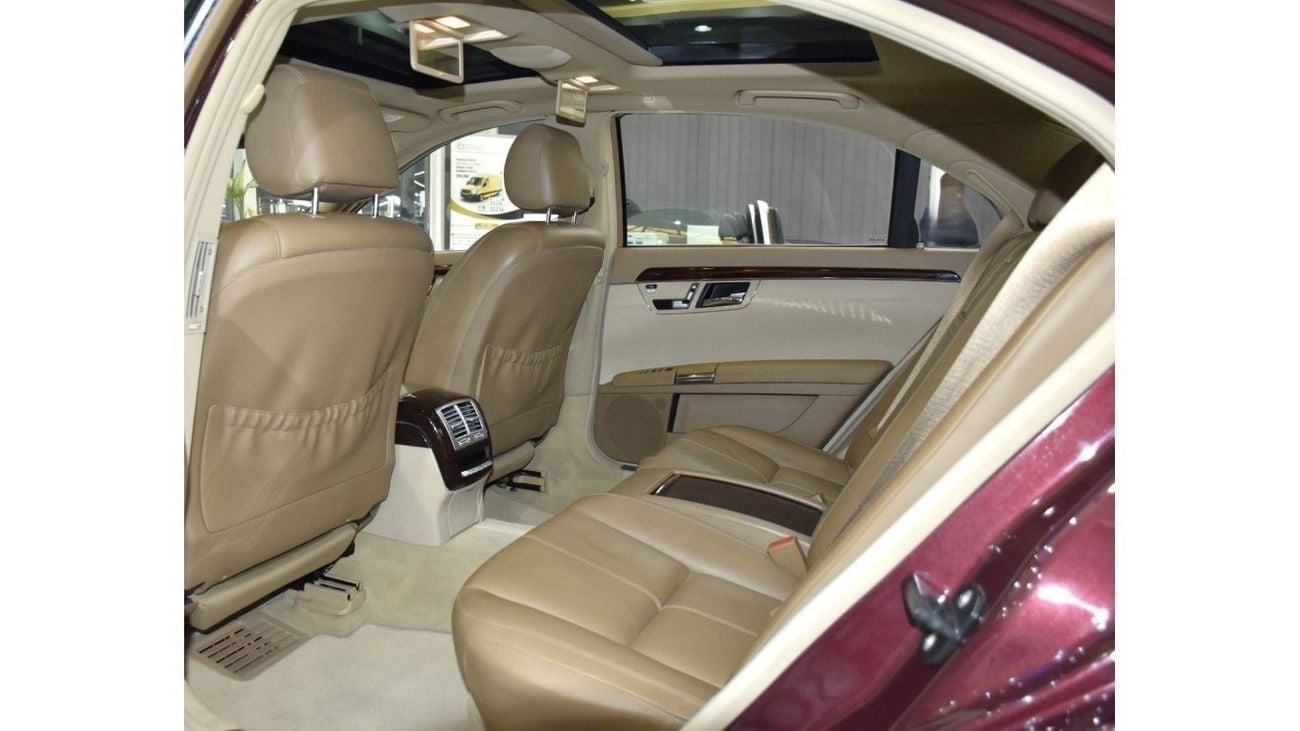 Mercedes-Benz S 500 EXCELLENT DEAL for our Mercedes Benz S500 ( 2006 Model ) in Burgundy Color GCC Specs