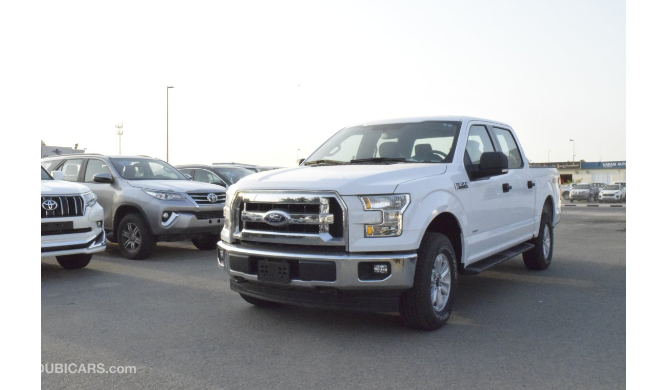 فورد F 150 مزدوج كابينة بيكيه 2018 نموذج الأبيض 4 أبواب البنزين ايكو بوست 4x4 نقل السيارات فقط للتصدير