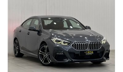 بي أم دبليو 218 Std 2021 BMW 218i M-Sport Gran Coupe, June 2024 BMW Warranty + Service Pack, Full Options, Low Kms,