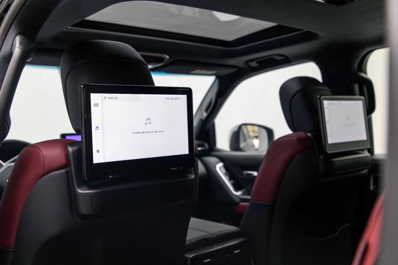 Toyota Land Cruiser VXR 3.3L - Attitude Black Inside Black & Dark Red | Export Only