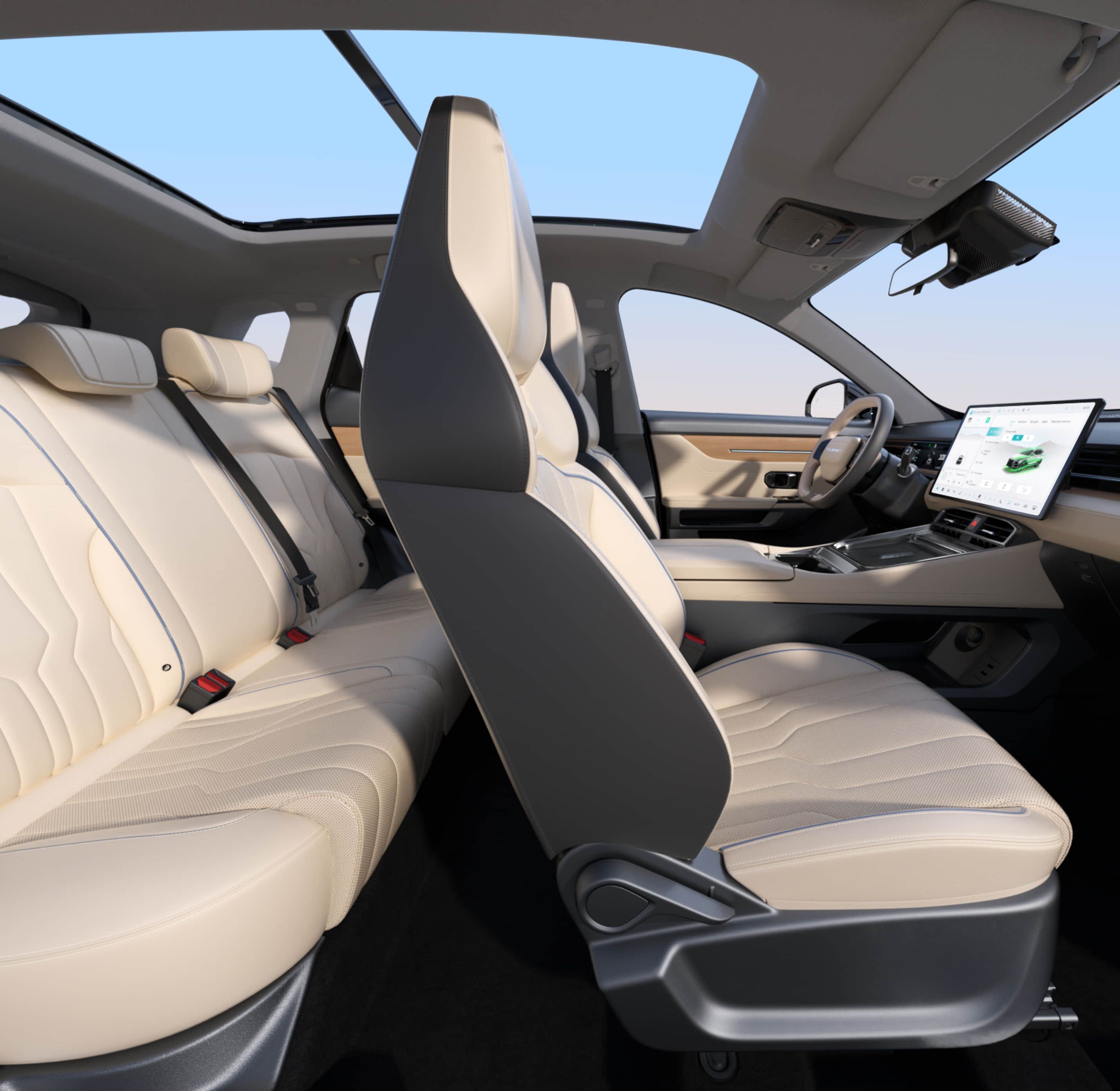 Soueast S06 interior - Seats