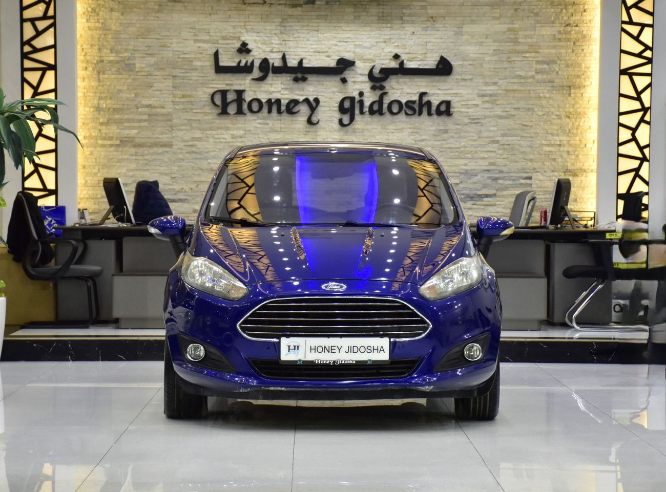 Ford Fiesta EXCELLENT DEAL for our Ford Fiesta ( 2015 Model ) in Blue Color GCC Specs