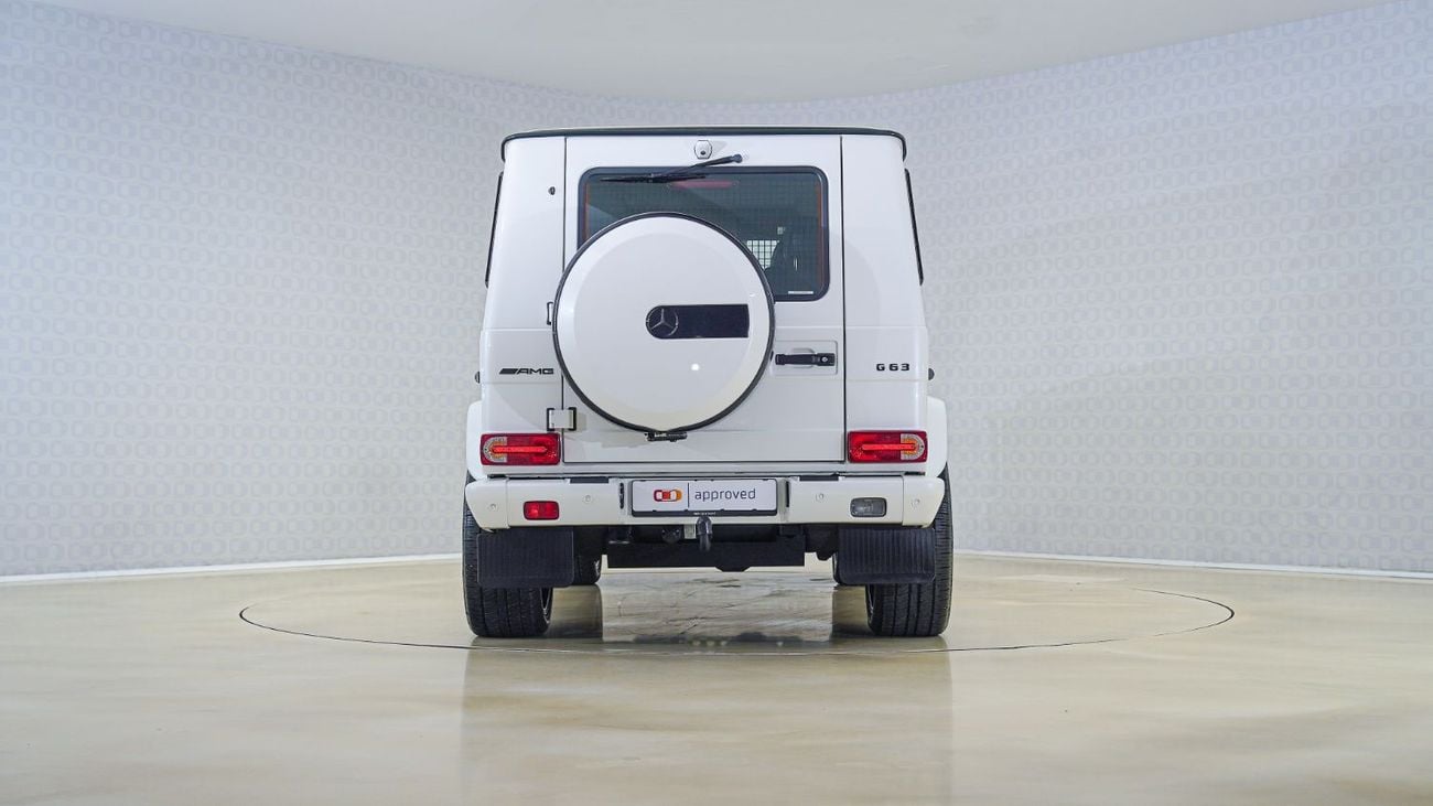 Mercedes-Benz G 63 AMG | AED 6,458 PM | Up to 3 Years Unlimited Warranty | GCC