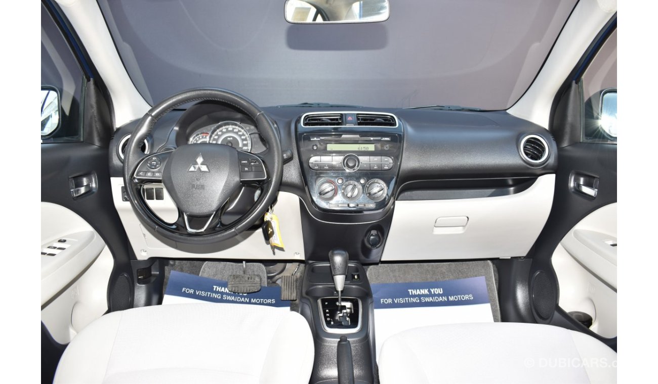 Mitsubishi Attrage AED 499 PM | 1.2L GLX GCC DEALER WARRANTY