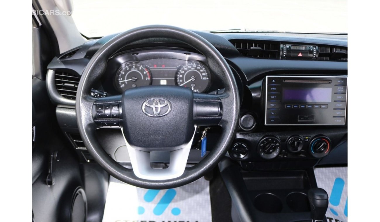 Toyota Hilux GL GL 2016 | TOYOTA HILUX GL - 4X4 - D/C - A/T 2.7L  - PETROL - WITH GCC SPECS AND EXCELLENT CONDITI
