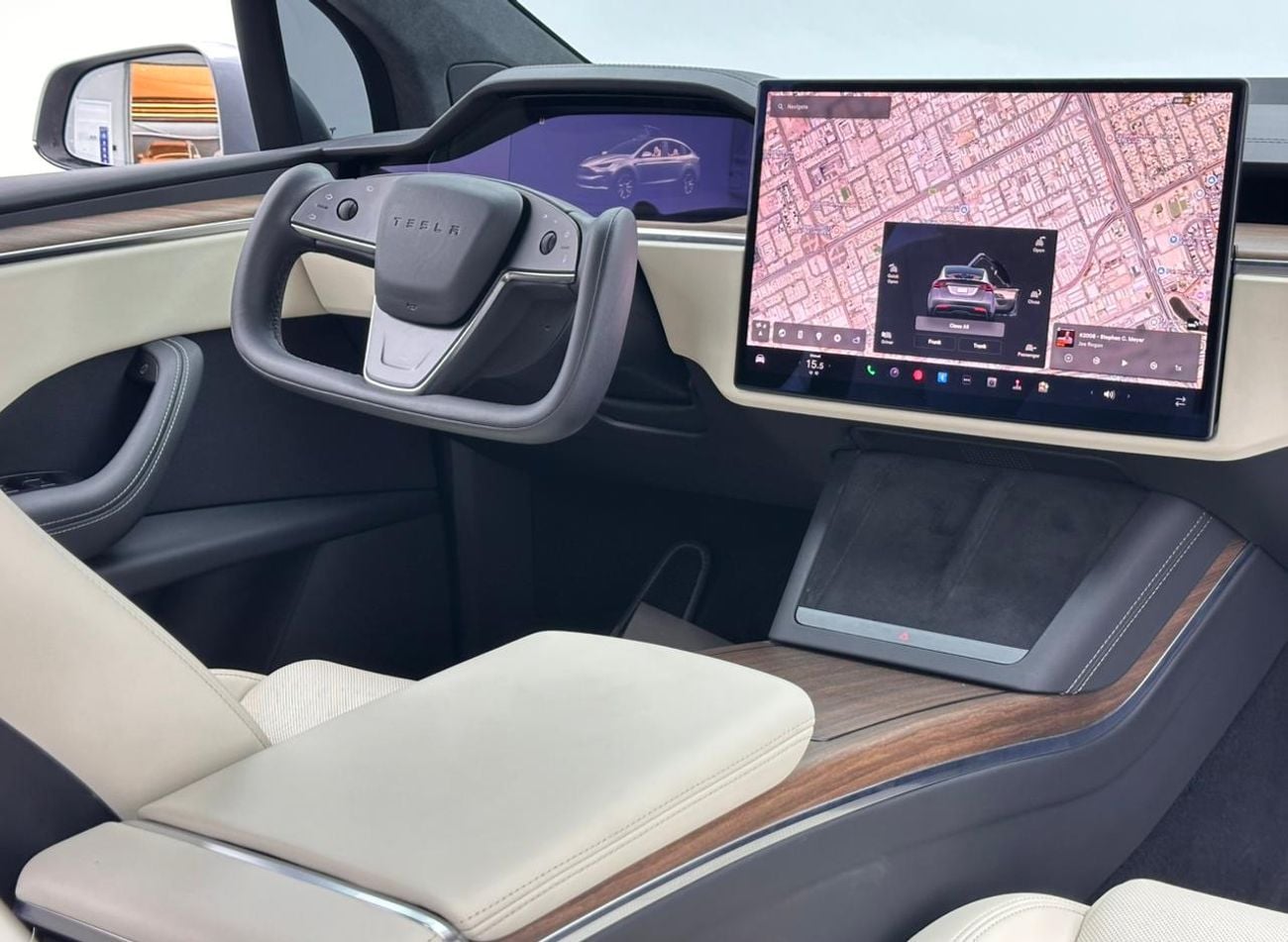 Tesla Model X 2025 Tesla Model X Long Range, 03/2029 Tesla Warranty, Tesla Full Service History, GCC