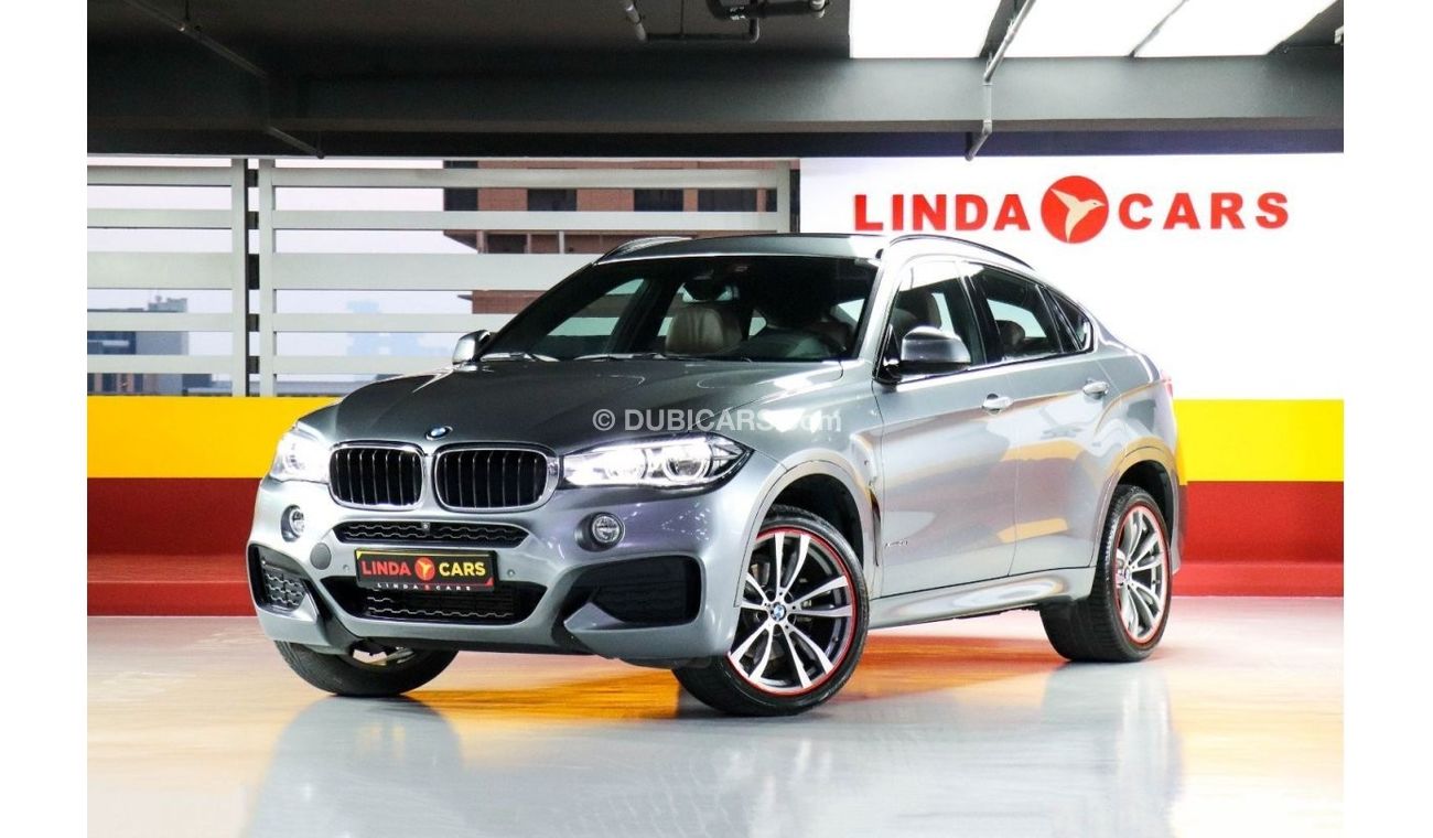 BMW X6 35i Exclusive RESERVED ||| BMW X6 X-Drive 35i M-Kit 2017 GCC under Agency Warranty with Flexible Dow