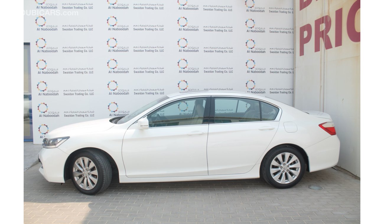 هوندا أكورد 2.4L EX 2016 MODEL GCC SPECS WITH UNDER WARRANTY