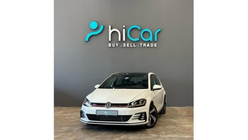 Volkswagen Golf GTI P2 AED 1,820pm • 0% Downpayment • 2018 Volkswagen Golf GTI 2.0L • GCC • Original Paint