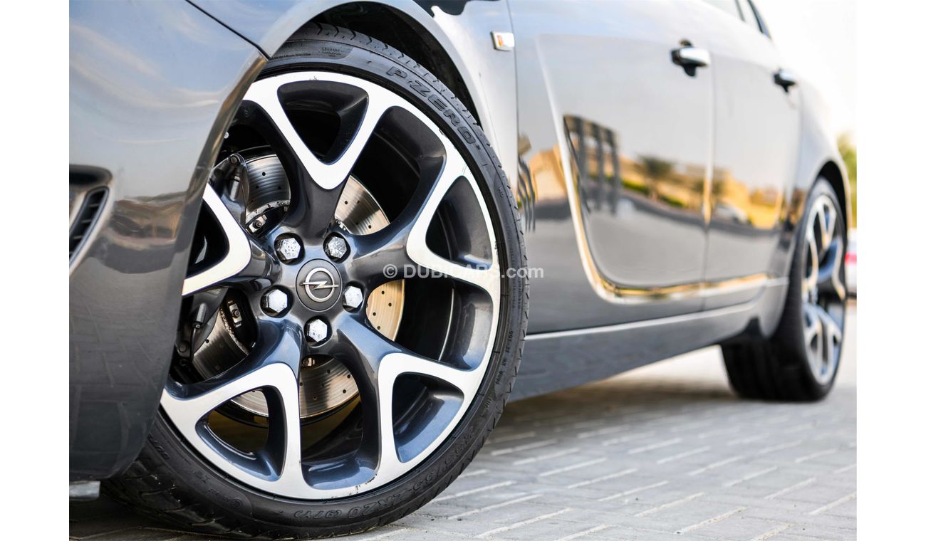 Opel Insignia OPC 2.8L V6 AWD - 2015 - 2 Years Warranty! - AED 1,547 PER MONTH - 0% DOWNPAYMENT