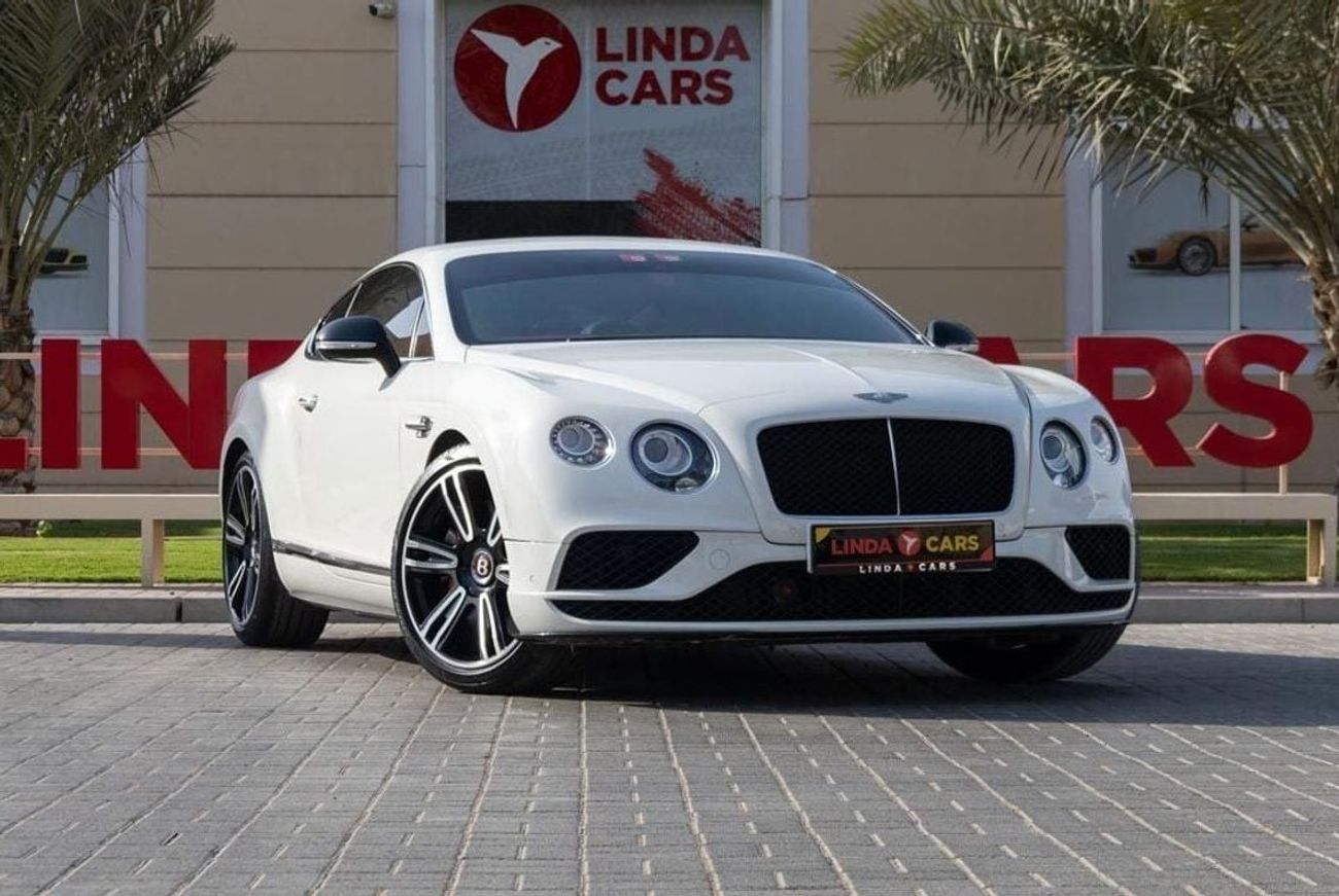 بنتلي كونتيننتال جي تي Bentley Continental GT S 2016 GCC under Warranty with Flexible Down-Payment.