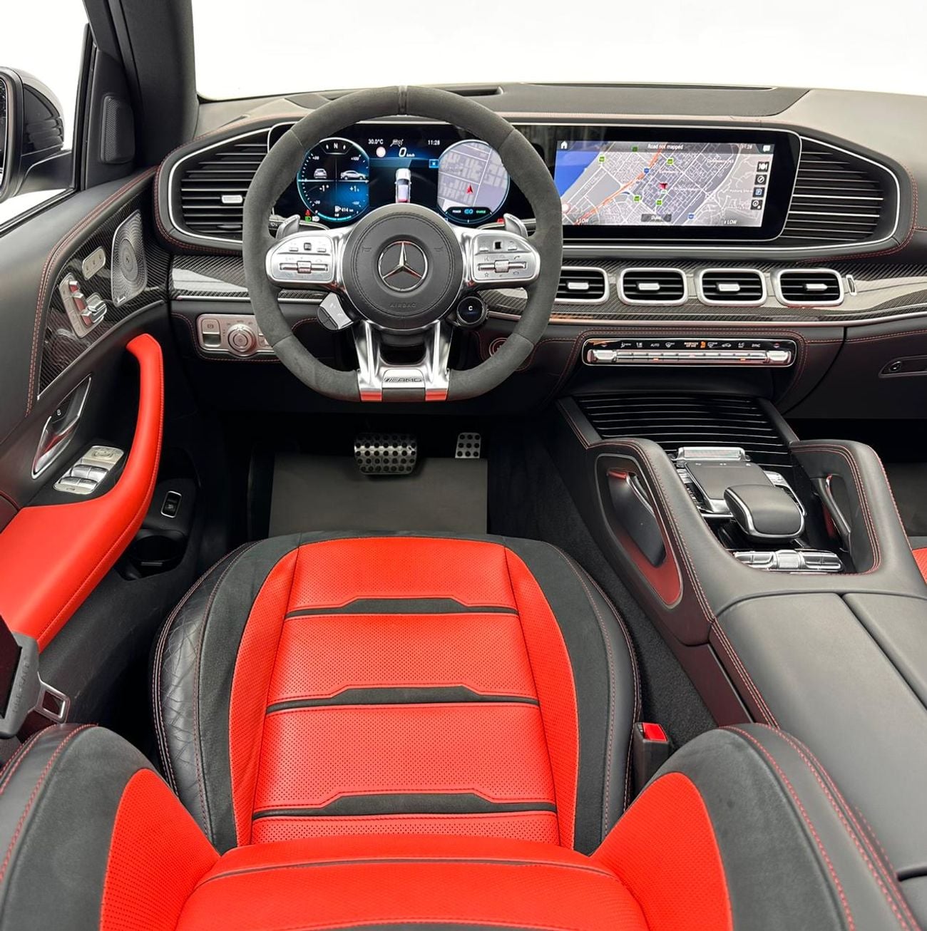 مرسيدس بنز GLE 53 AMG كوبيه 2021 Mercedes-Benz GLE 53 AMG 4MATIC+, 1 Year Warranty Unlimited Km, Service History, GCC