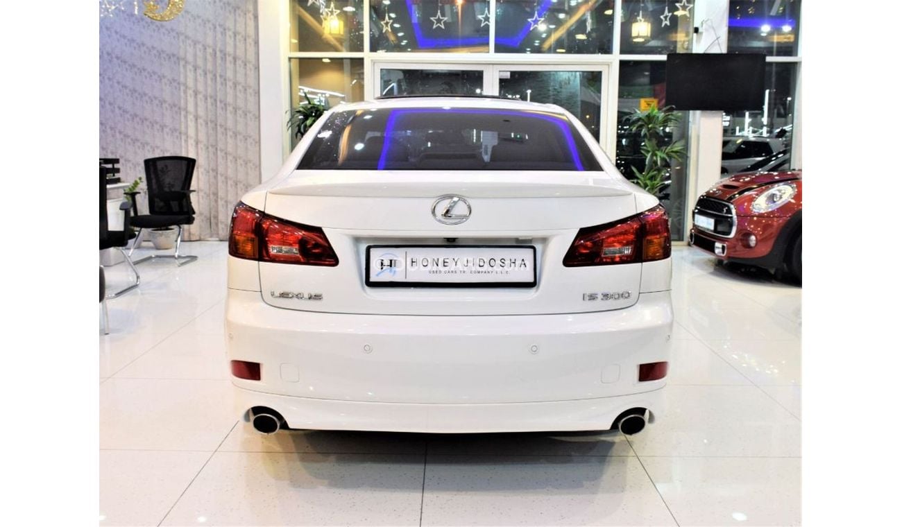 Lexus IS300 ( ONLY 87000 KM & With SERVICE HISTORY ) Amazing Lexus IS 300 2008 Model!! in White Color! GCC Specs