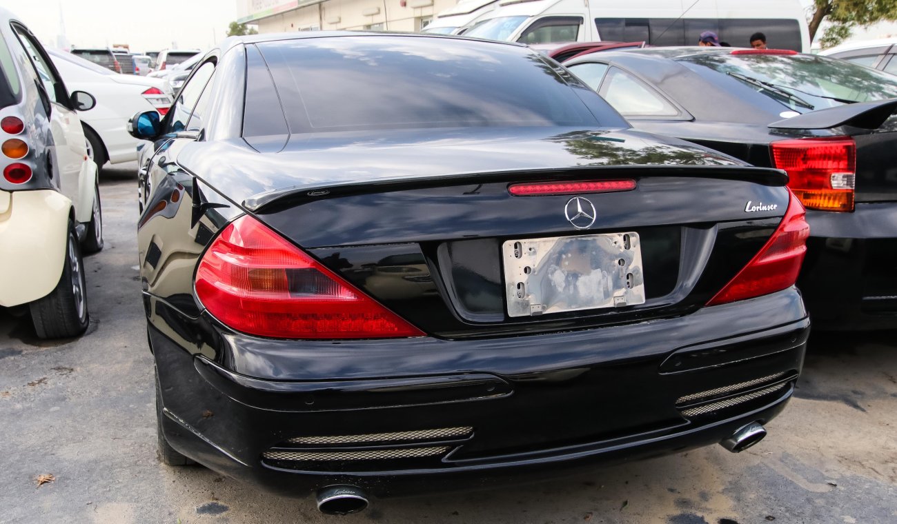 مرسيدس بنز SL 500 With Lorinser body kit