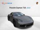 Porsche 718 Cayman Porsche 718 Cayman 2019
