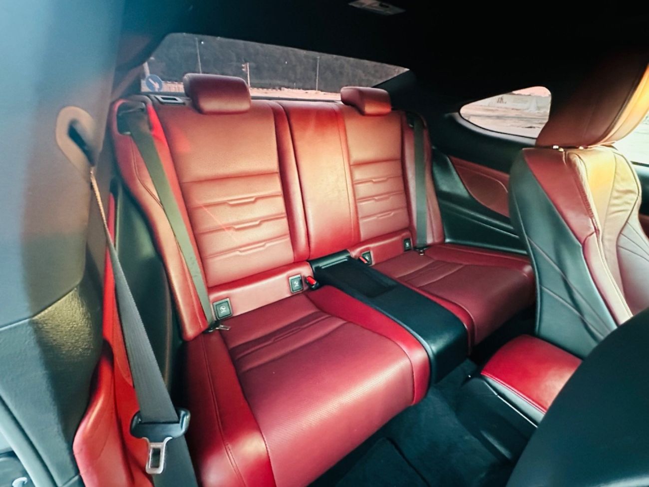 Lexus RC350 F-Sport 3.5L MODEL 2015 GCC CAR PERFECT CONDITION INSIDE AND OUTSIDE FULL OPTION SUN ROOF LEATHER SE