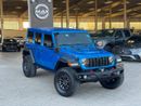 Jeep Wrangler Unlimited RUBICON X / 3.6L V6 / GCC / RADAR / ARB PUMP /RADAR / LINE ASSIST / LOW MILEAGE / NEW BIG SCREEN