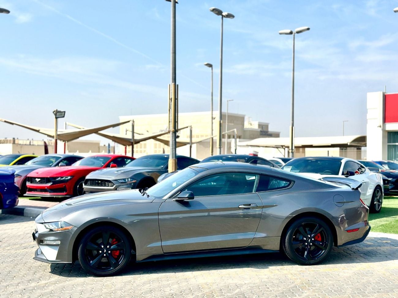 Ford Mustang Ecoboost | Monthly 1150/- | 0% DP | Blindspot | Fabric Seats | Lane Assist | # 48427