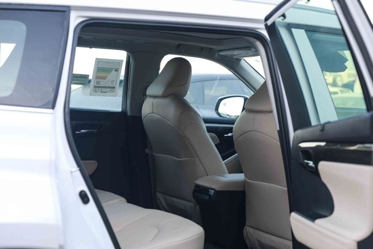 Toyota Highlander 2024 TOYOTA HIGHLANDER 2.5 VXR Hybrid - WHITE inside BEIGE | Export Only