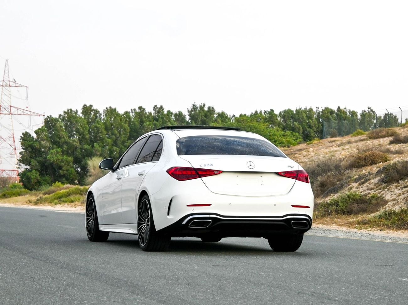 Mercedes-Benz C 200 MERCEDES C200 2022 GCC  accident-free Excellent Condition 2415 AED Monthly