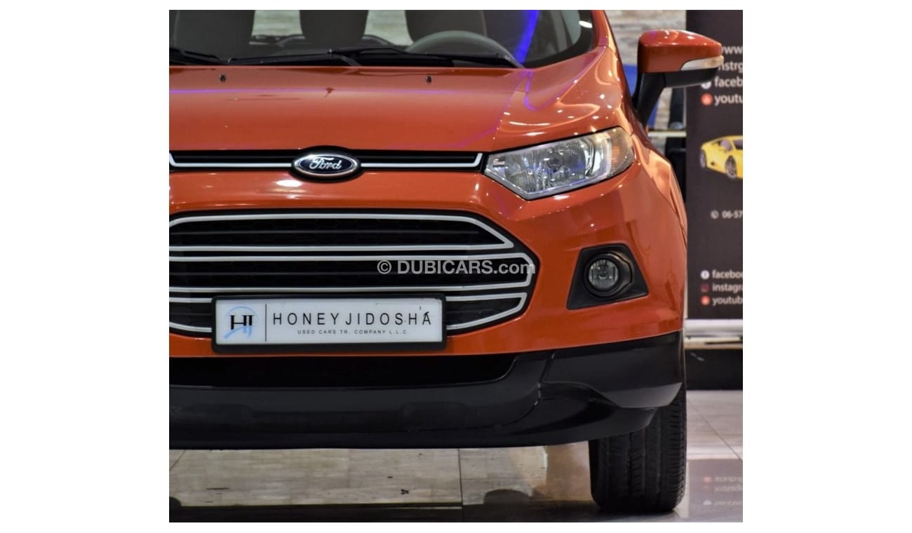 Ford EcoSport Trend Trend EXCELLENT DEAL for our Ford EcoSport 1.5L ( 2015 Model! ) in Orange Color! GCC Specs