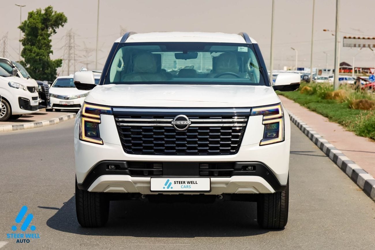 Nissan Patrol LE T2 3.5L V6 AWD 9AT 2026 | 8-Seater | Power Tailgate | Full Safety | Export Only