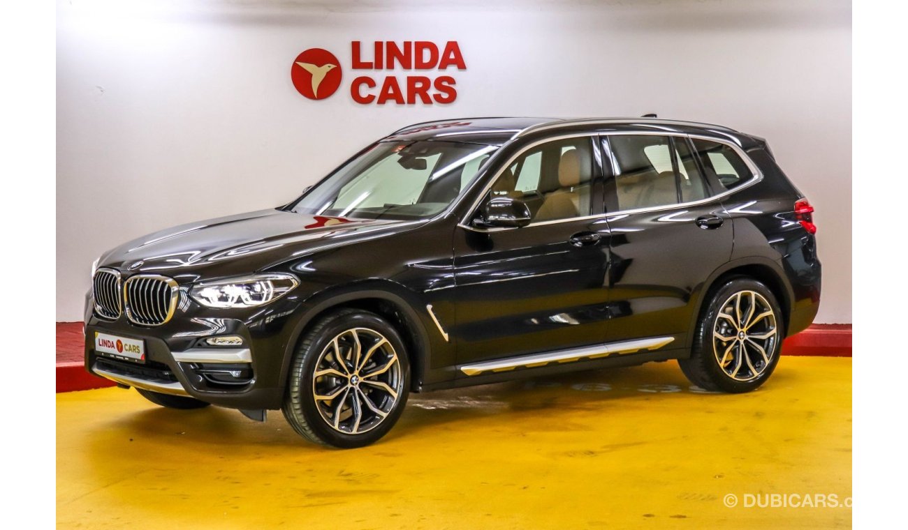 بي أم دبليو X3 BMW X3 X-Drive 30i Luxury Line 2019 GCC under Agency Warranty with Flexible Down-Payment.