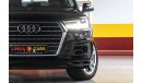 Audi Q7 Audi Q7 45 TFSI Quattro S-Line 2018 GCC under Warranty with Flexible Down-Payment