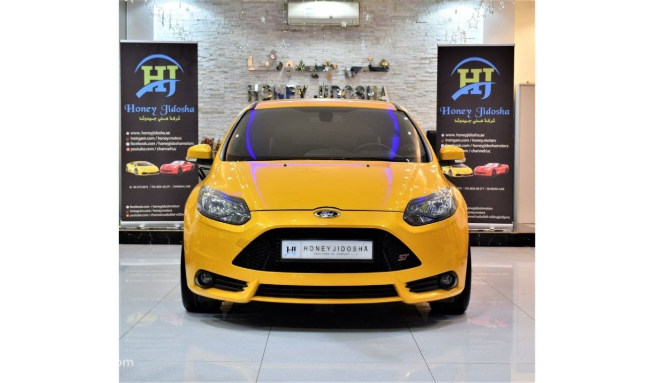 فورد فوكاس ORIGINAL PAINT ( صبغ وكاله ) Ford Focus ST 2014 Model! GCC Specs