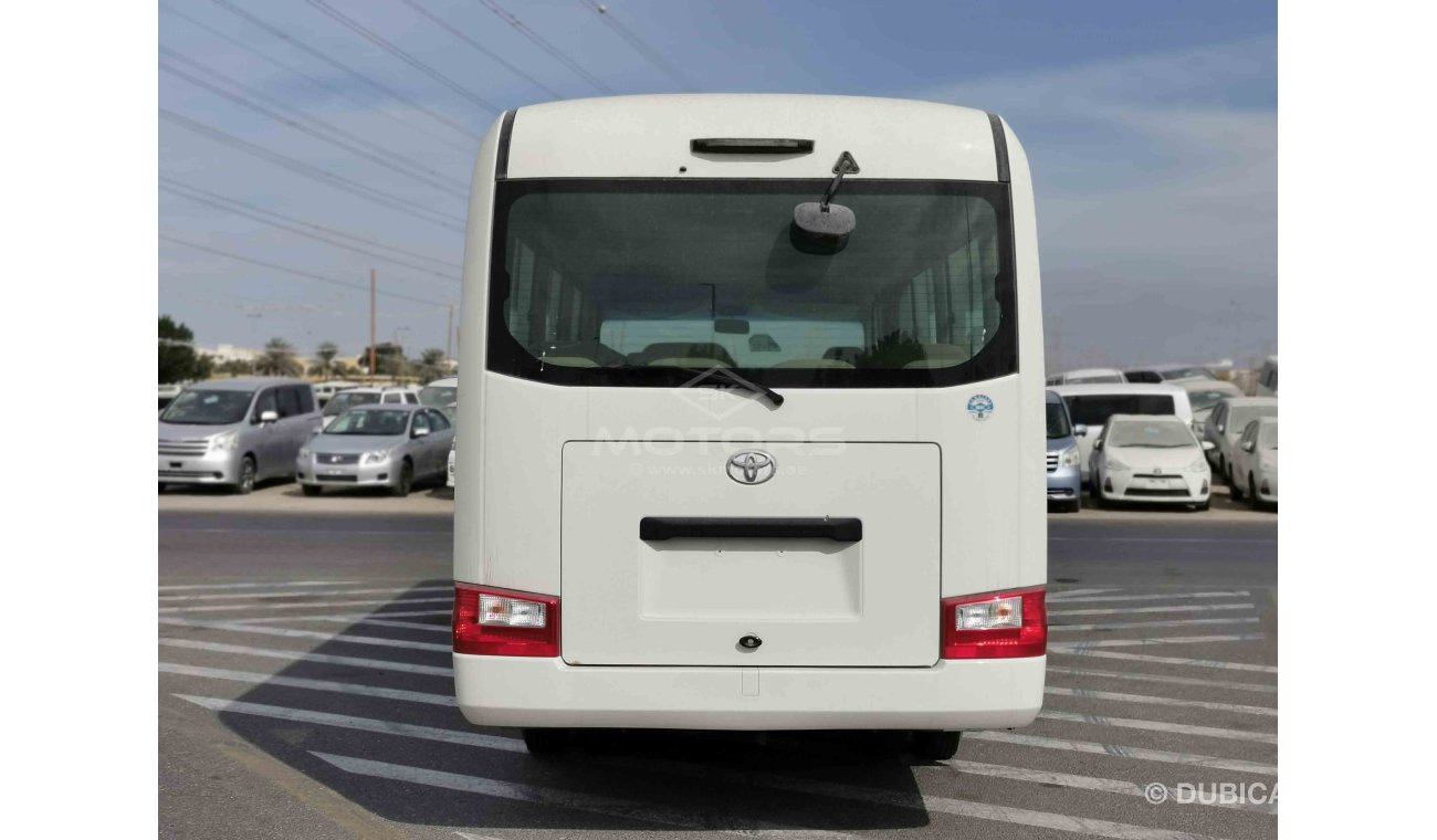 Toyota Coaster 4.2L DIESEL, 16" TYRE, 27 SEATS, KEY START, XENON HEADLIGHTS (CODE # TC04)