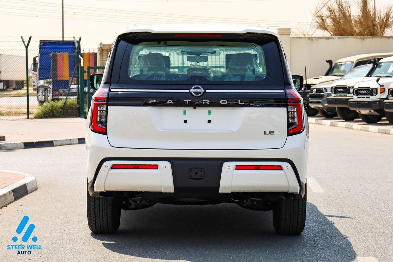 Nissan Patrol LE T2 3.5L V6 AWD 9AT 2026 | 8-Seater | Power Tailgate | Full Safety | Export Only