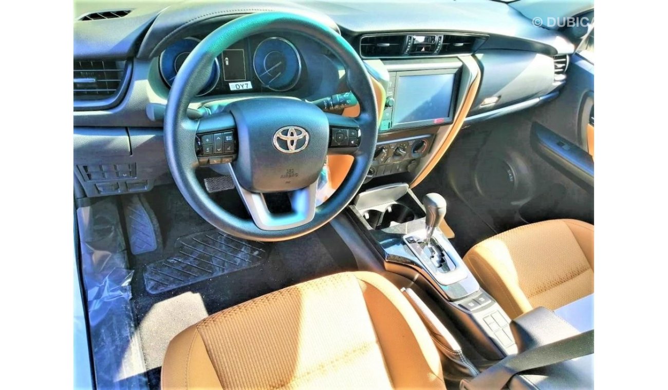 Toyota Fortuner with screen camera