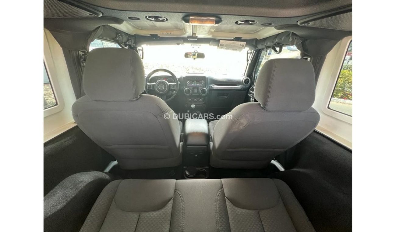 Jeep Wrangler JEEP WRANGLER SPORT 2017 GCC BODY KIT FULL SERVICE HISTORY WITH DEALER WARRANTY