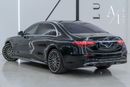 Mercedes-Benz S 500 4MATIC 3.0L 2021 Mercedes Benz S500 4MATIC, Warranty, Full Service History, Fully Loaded, GCC