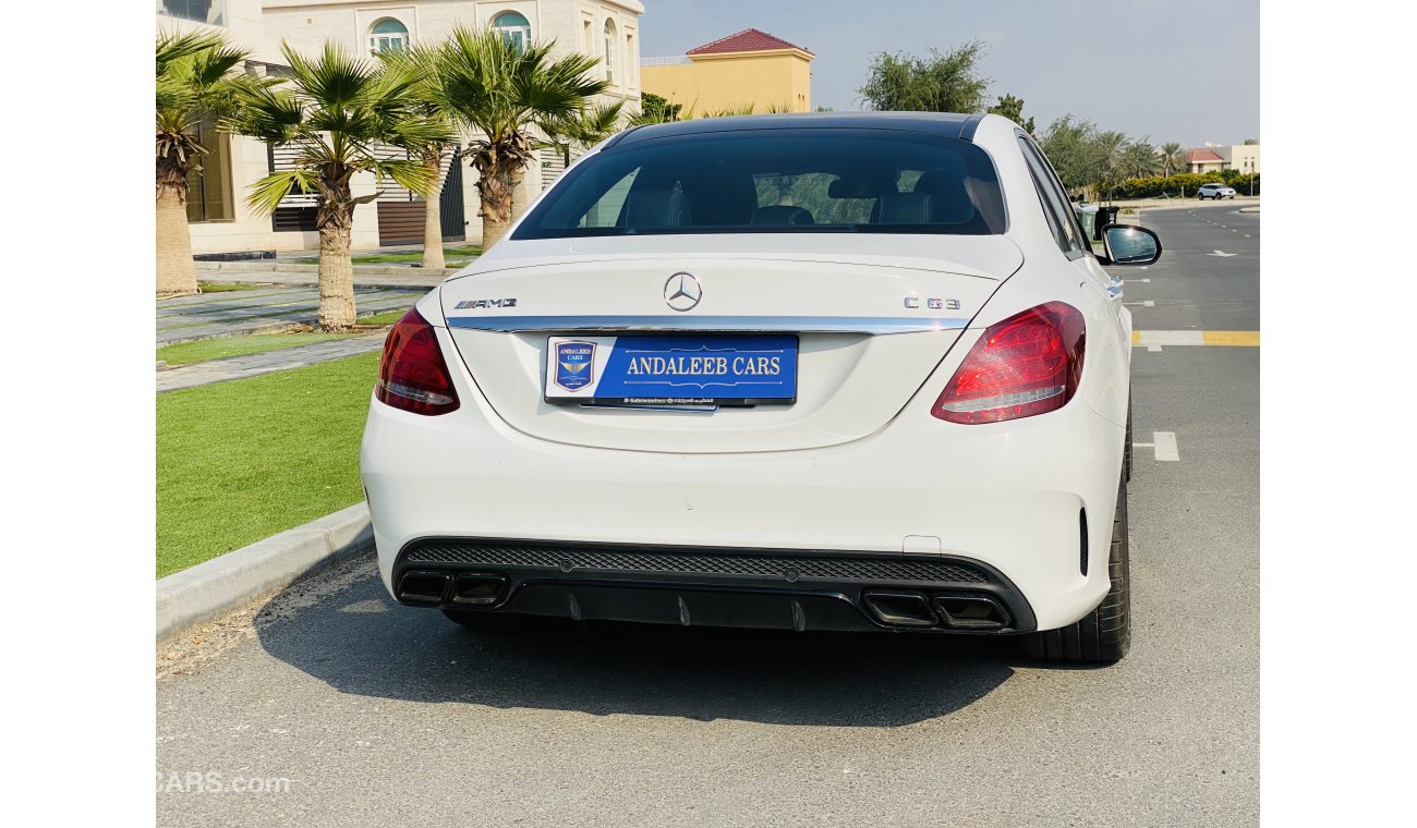 مرسيدس بنز C 63 AMG V8 BiTurbo US Specs