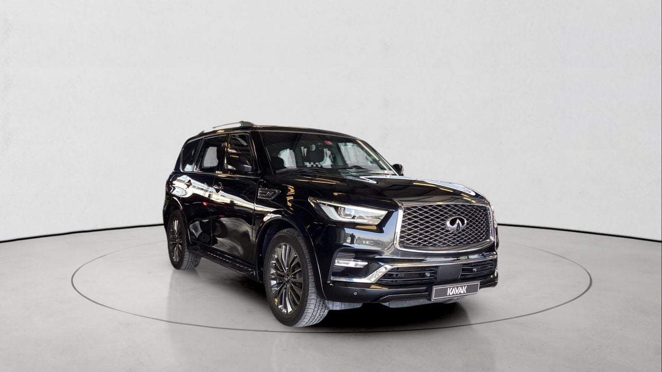Infiniti QX80 LUXURY PROACTIVE 5.6 8STR 4WD AUTO LUXE PROACTVE TOW | Guaranteed Warranty | 0 Down Payment