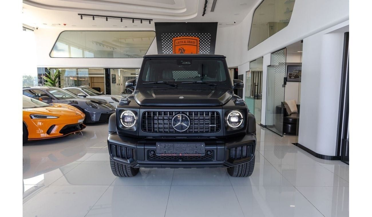 مرسيدس بنز G 63 AMG Mercedes-Benz G 63 AMG Fully Loaded - Diamond Seats - Carbon Fiber - 2025 FaceLift