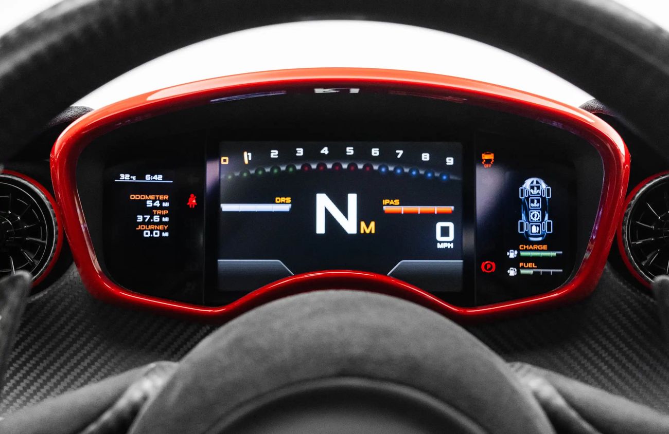 McLaren P1 3.8L V8 Twin-Turbocharged + Electric Motor